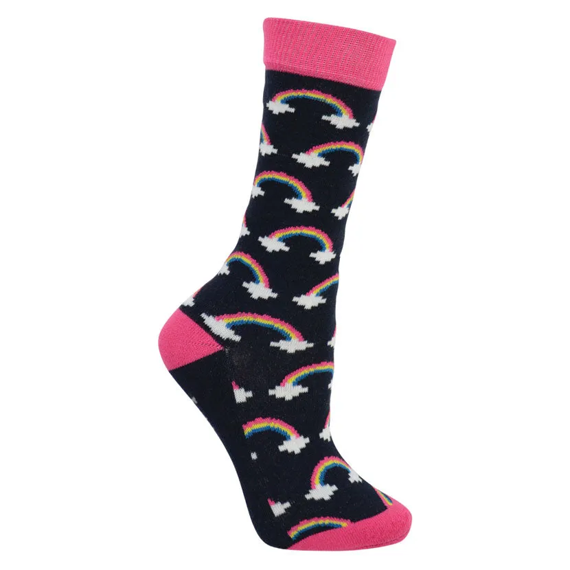 3 Pack Little Rider Unicorn Socks