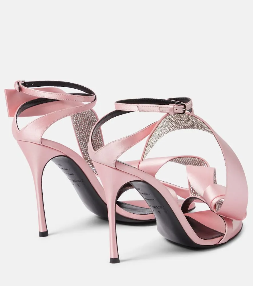 Area x Sergio Rossi Marquise embellished sandals