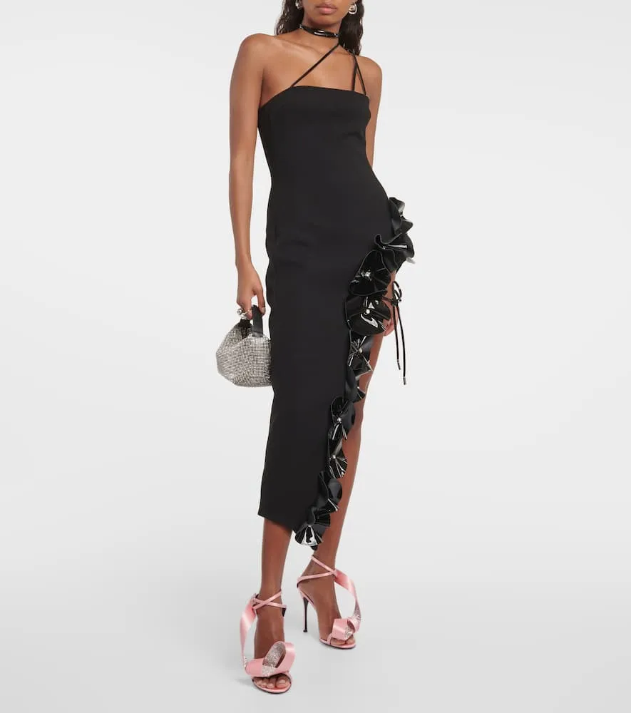 Area x Sergio Rossi Marquise embellished sandals