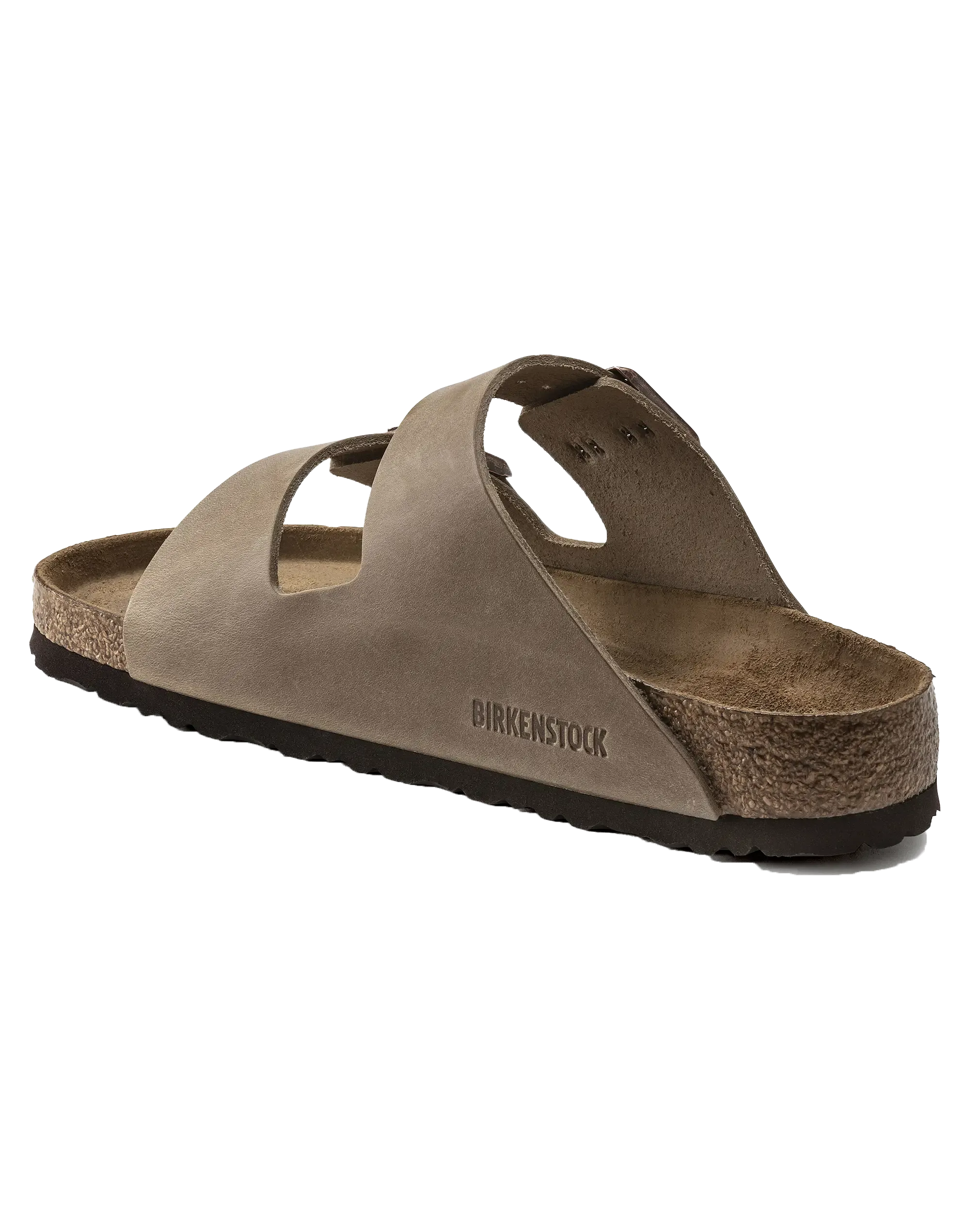 Arizona Oiled Leather Sandals in Tobacco Brown
