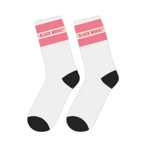 Black Mogul Coral Reef Stripe Mid-length Socks