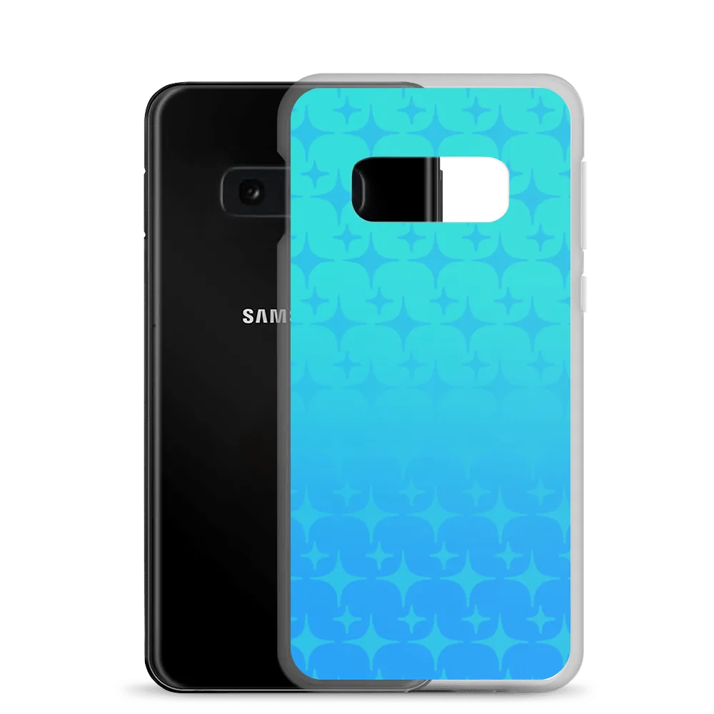 Blue Ghost Sparkle Phone Case (Samsung Galaxy S7/S7 Edge/S8/S8 /S9/S9 /S10/S10 /S10e/S20/S20 Plus/S20 Ultra)