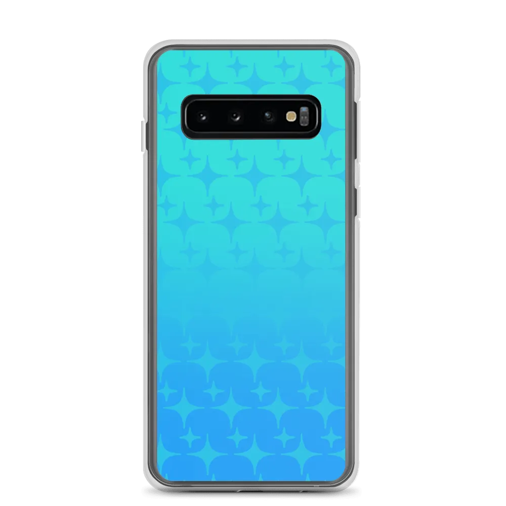 Blue Ghost Sparkle Phone Case (Samsung Galaxy S7/S7 Edge/S8/S8 /S9/S9 /S10/S10 /S10e/S20/S20 Plus/S20 Ultra)