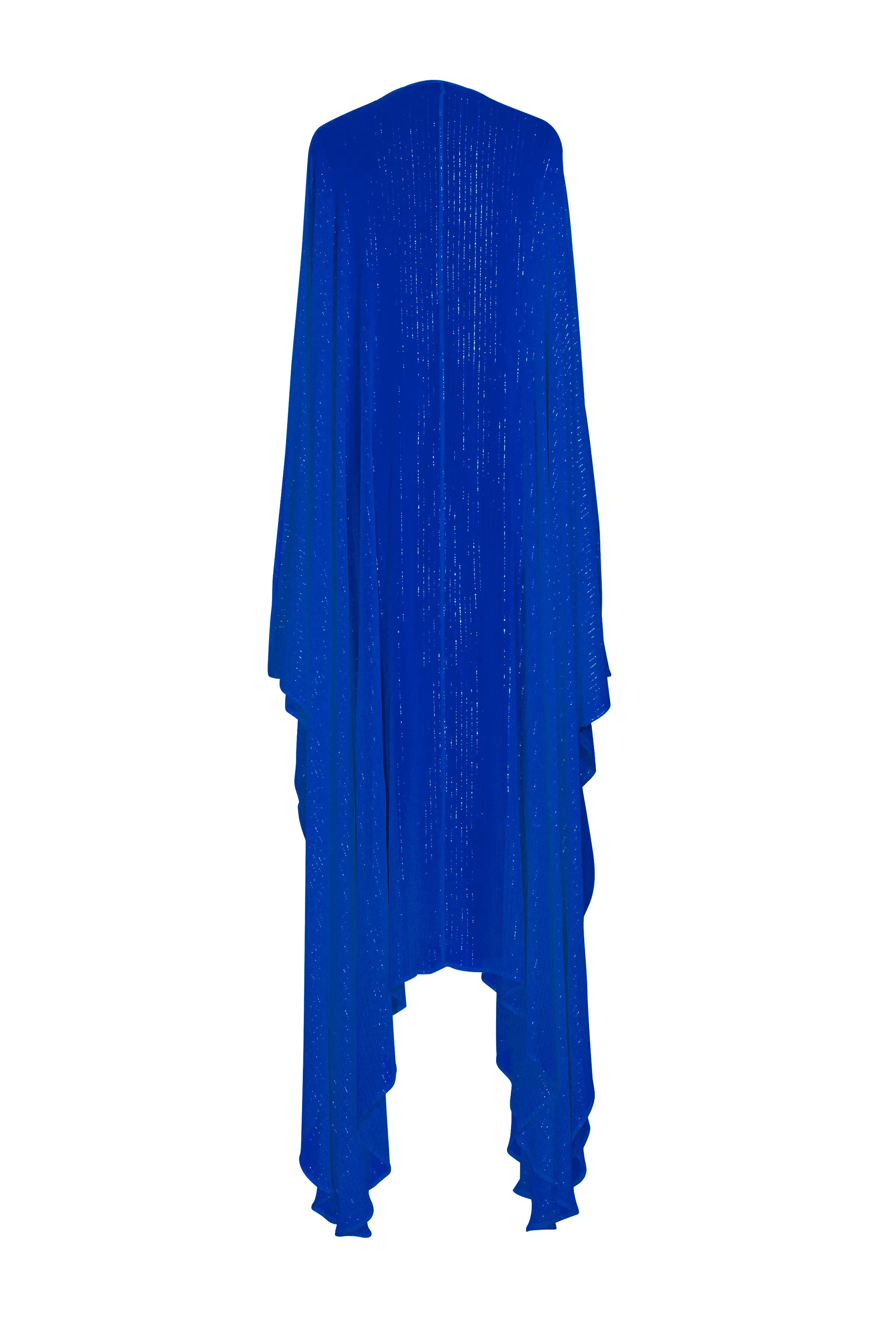 Blue Lurex Maeva Goddess kaftan