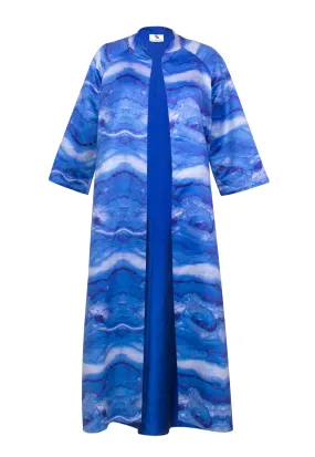 Blue Ocean Travel Coat