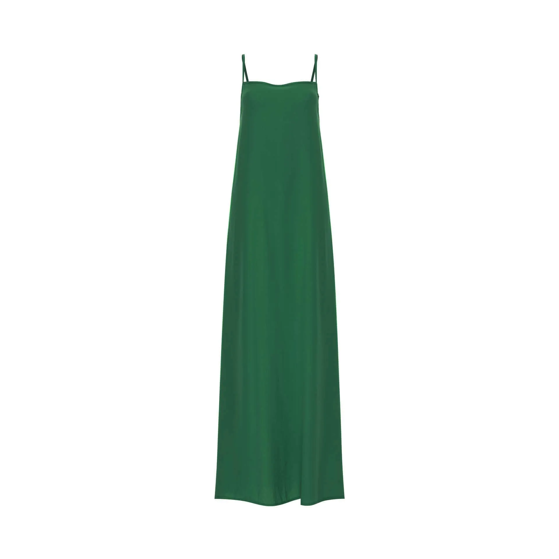 Bulan Sabit, Plain, Maxi Dress