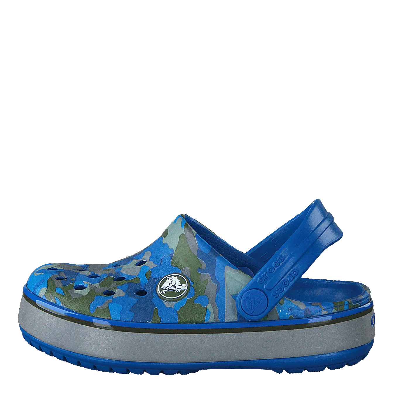 Cb Camo Reflect Band Clog K Bright Cobalt