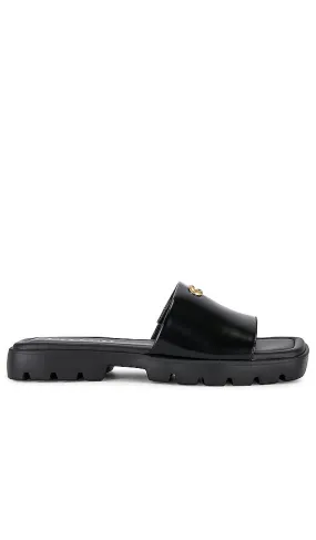 Coach Florence Sandal in Black