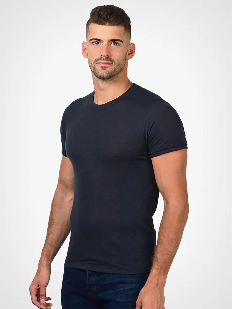 Eco Heather Crew Tee