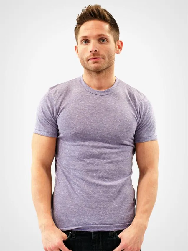 Eco Heather Crew Tee