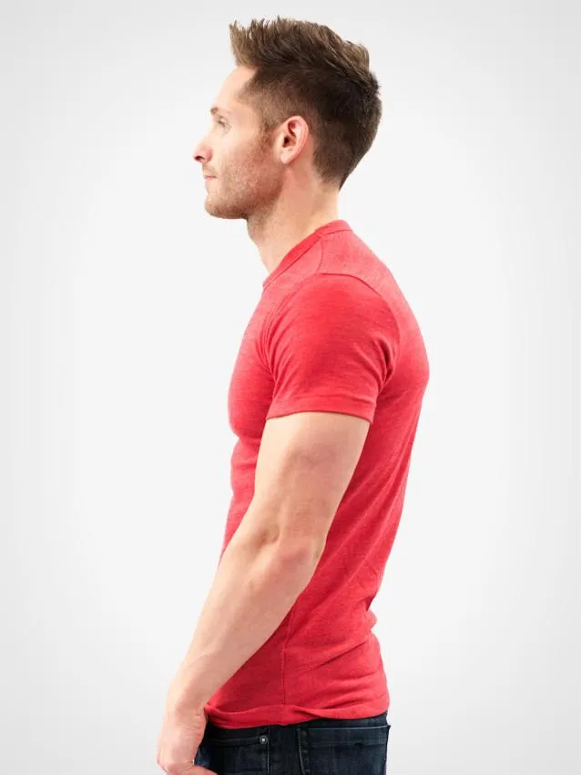Eco Heather Crew Tee