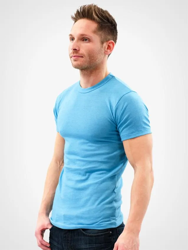 Eco Heather Crew Tee