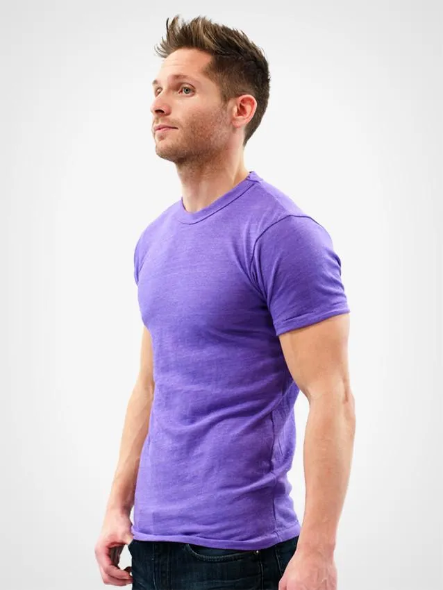 Eco Heather Crew Tee