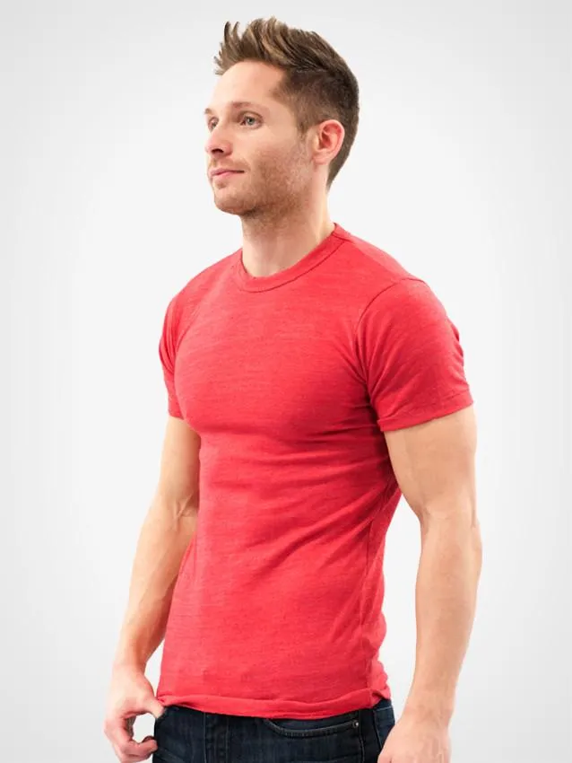 Eco Heather Crew Tee