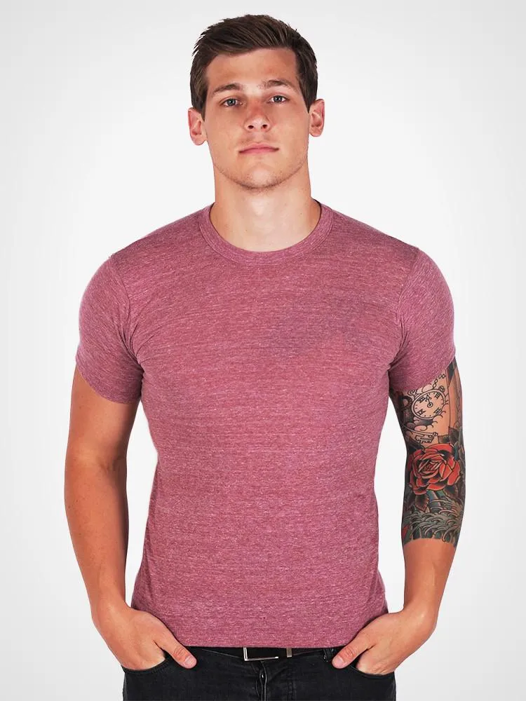 Eco Heather Crew Tee