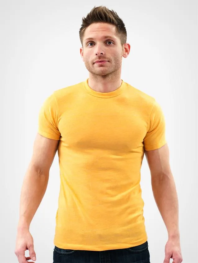 Eco Heather Crew Tee
