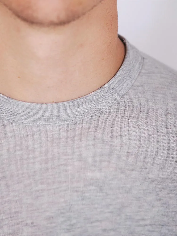 Eco Heather Crew Tee