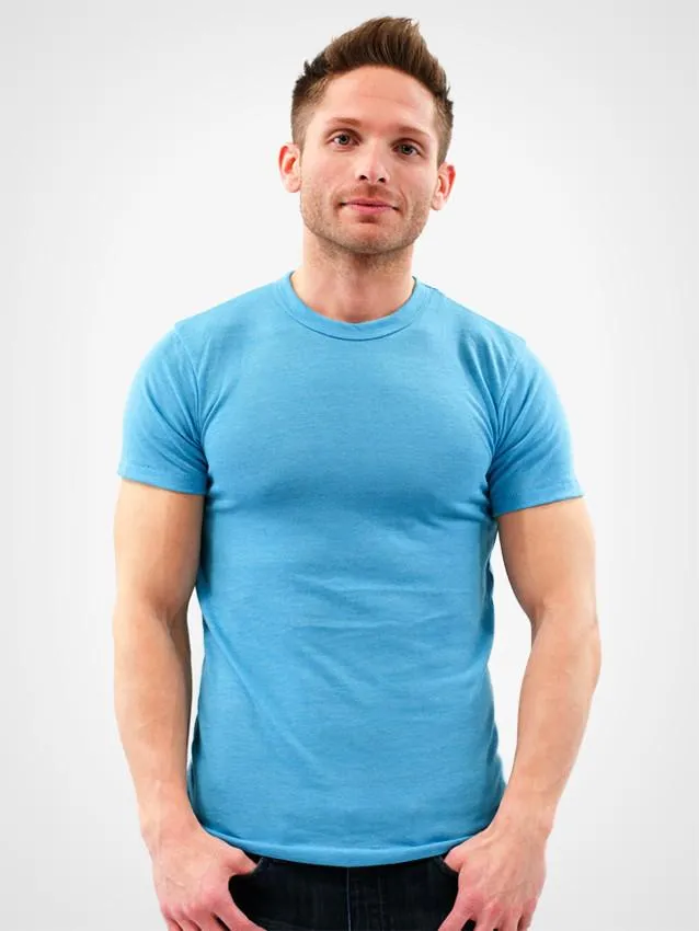 Eco Heather Crew Tee