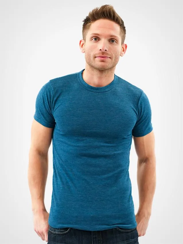 Eco Heather Crew Tee