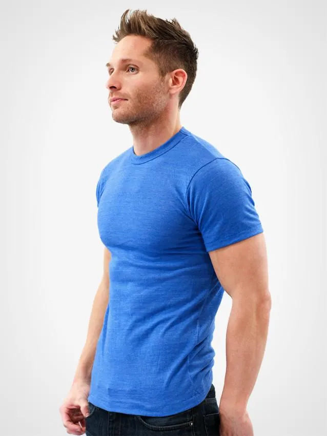Eco Heather Crew Tee