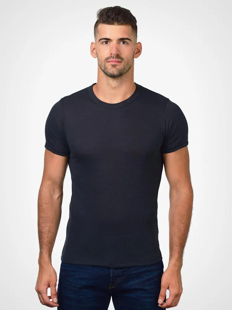 Eco Heather Crew Tee