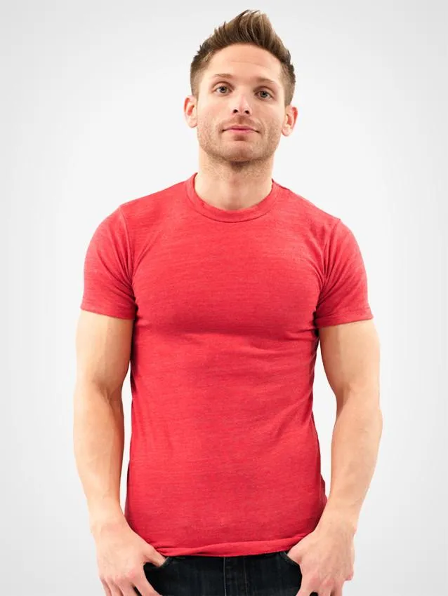 Eco Heather Crew Tee
