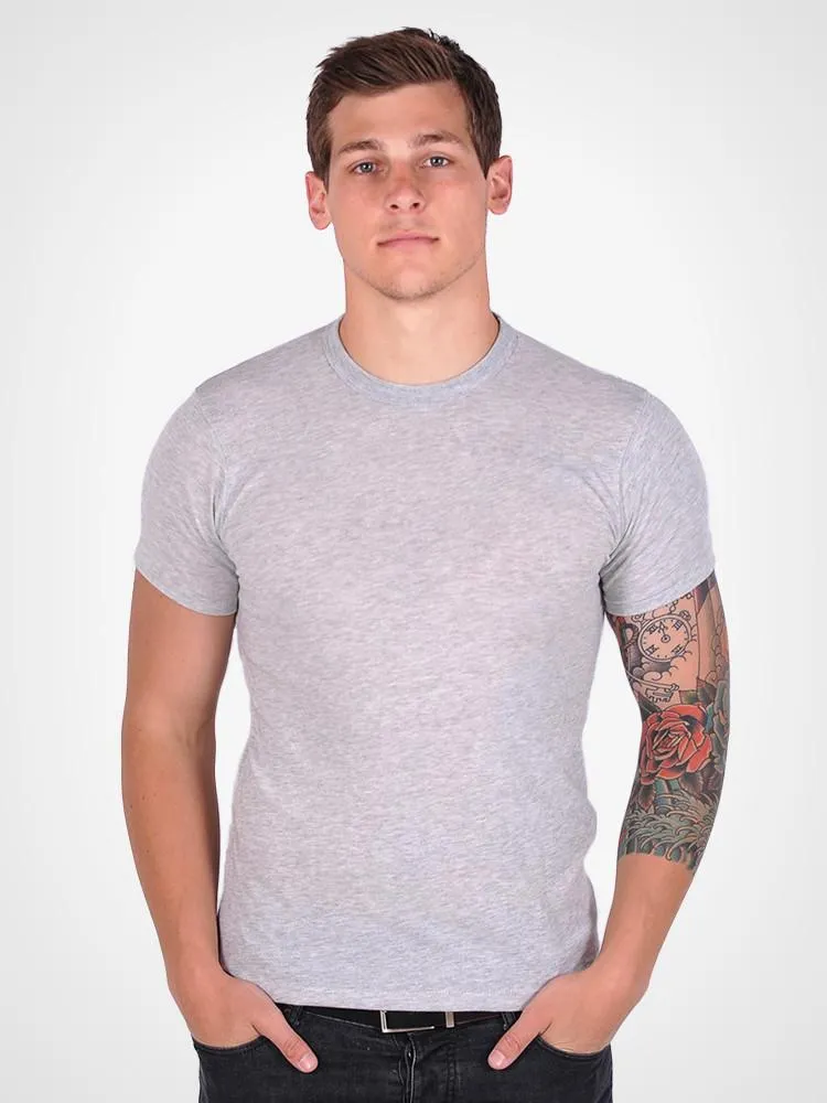 Eco Heather Crew Tee