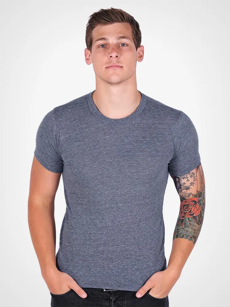 Eco Heather Crew Tee