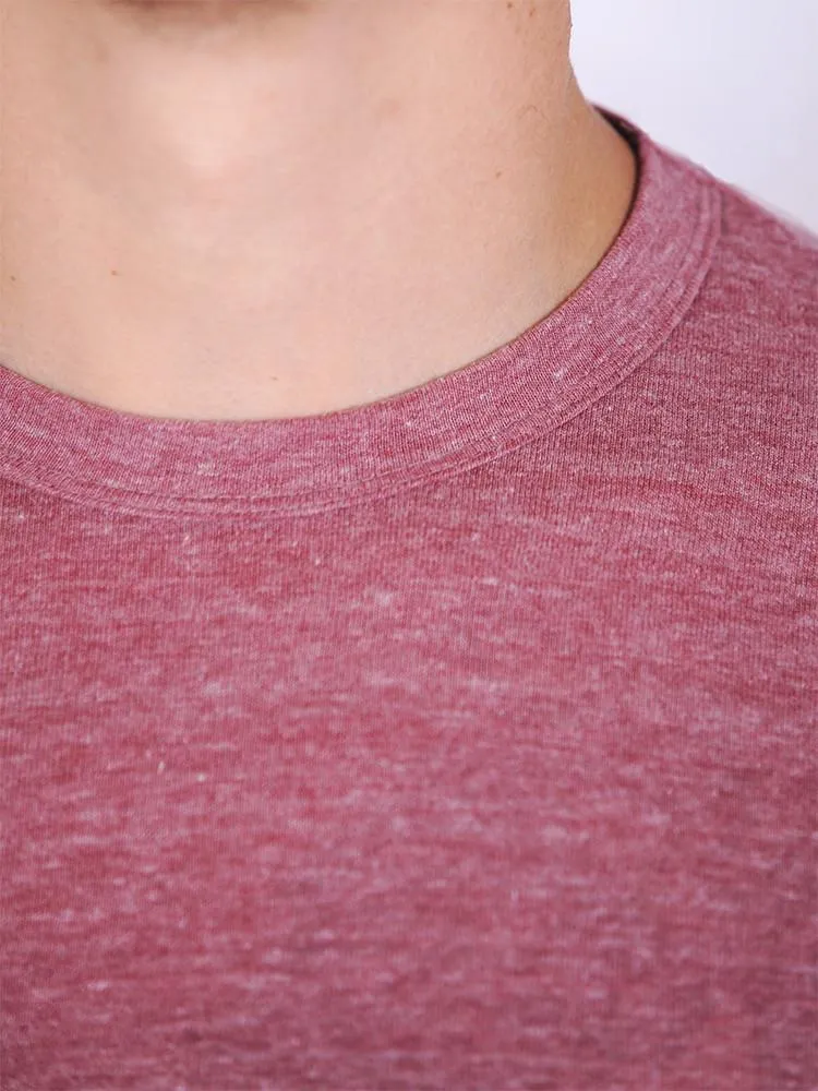 Eco Heather Crew Tee