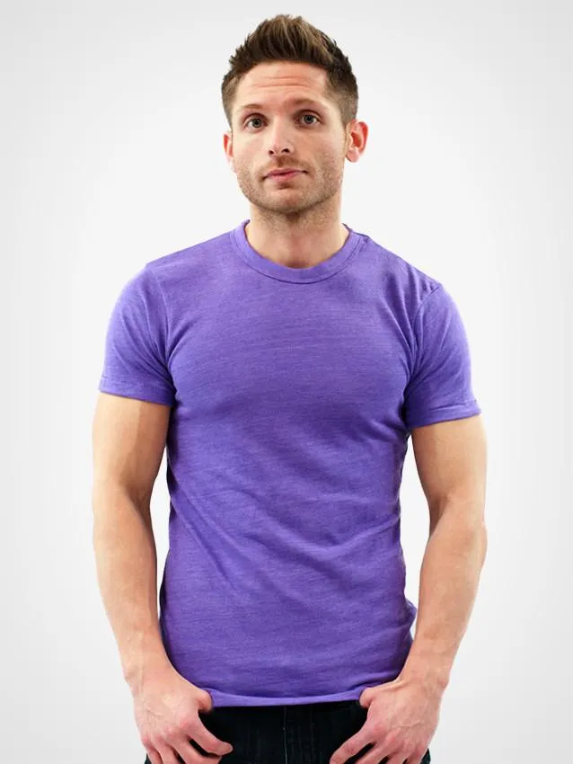 Eco Heather Crew Tee