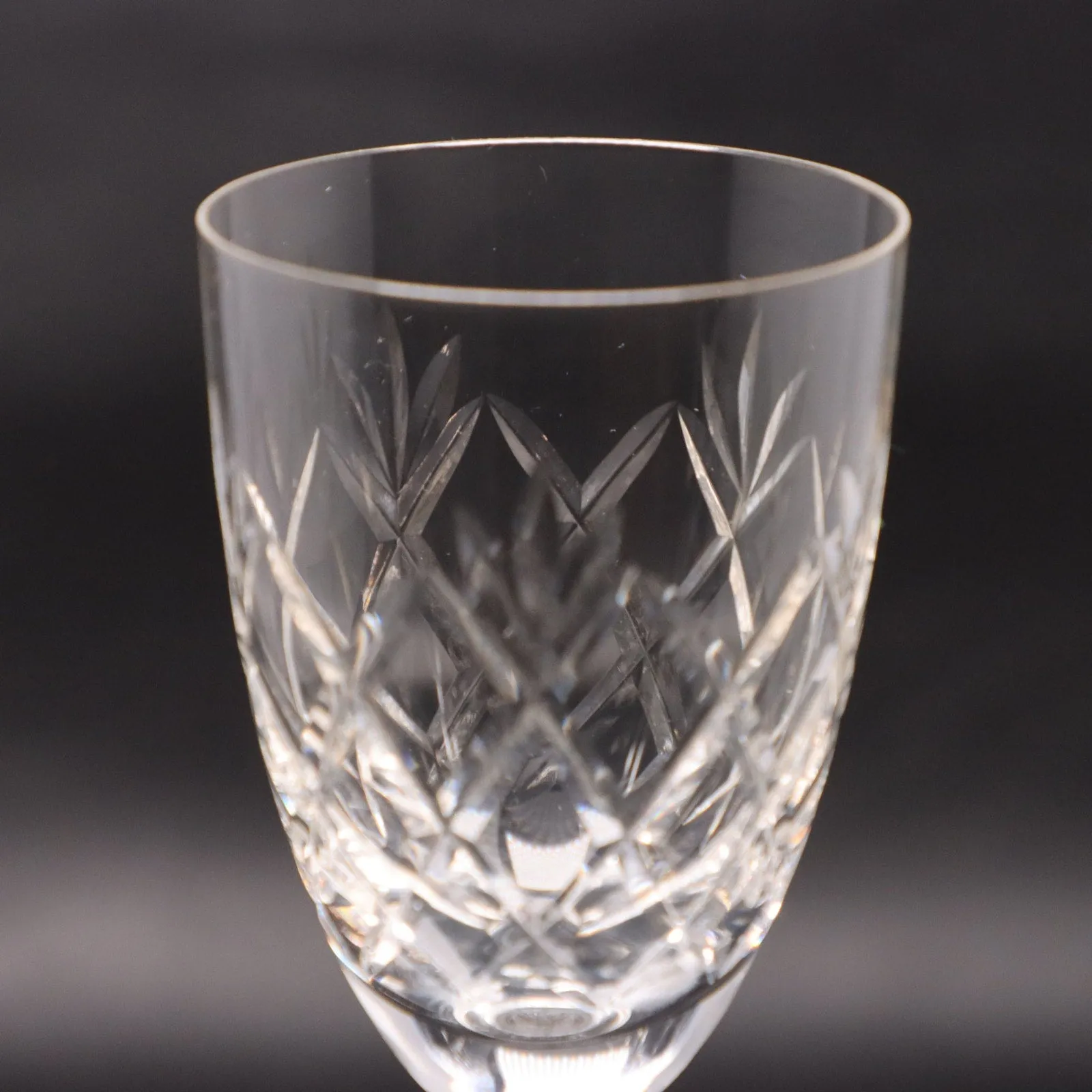 Edinburgh Crystal EDI40 Sherry Cordial Glass 4 1/2" Scotland