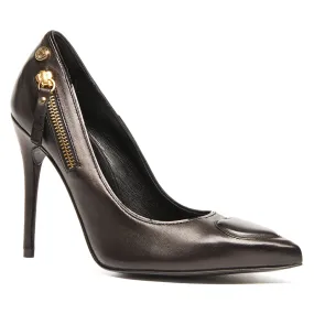 Love Moschino Black Classic Pointed Pump