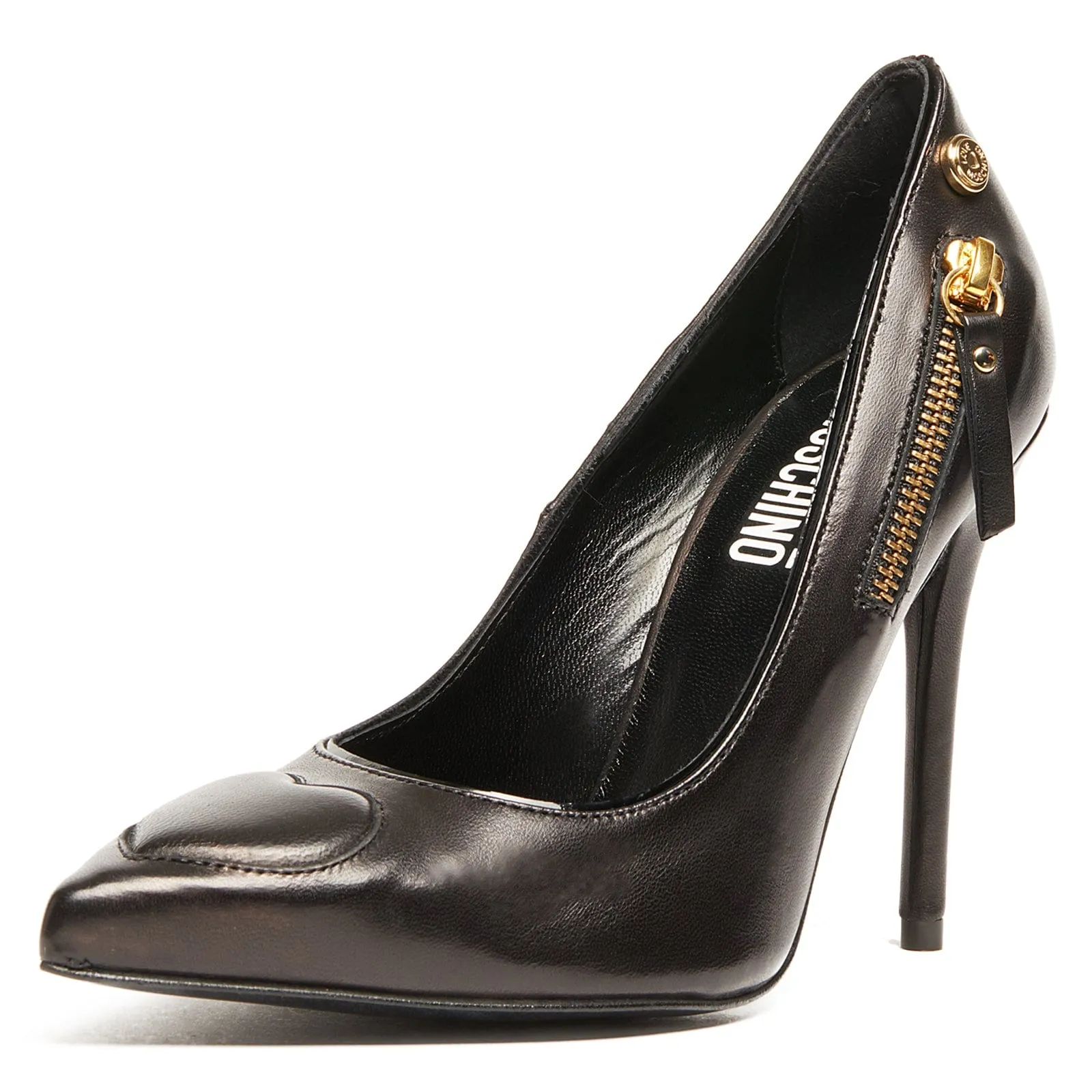 Love Moschino Black Classic Pointed Pump