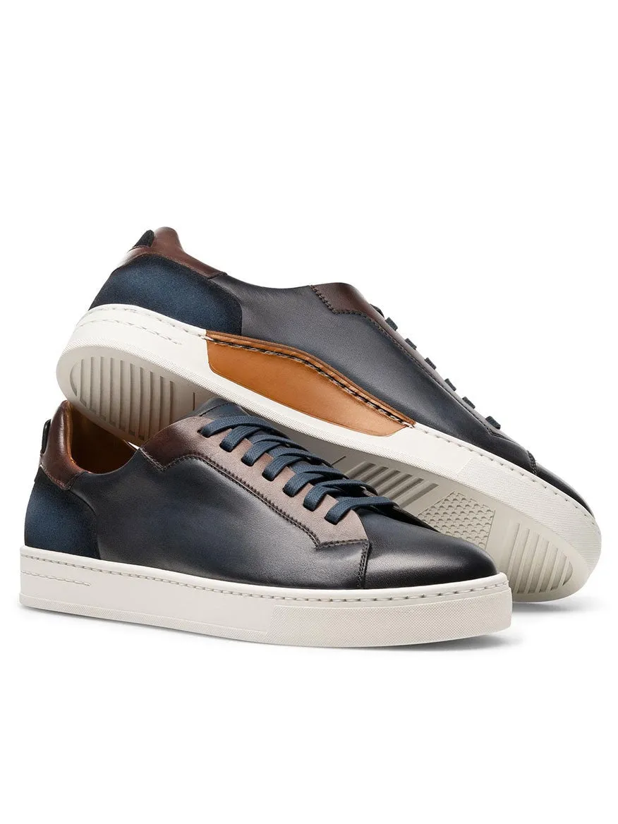 Magnanni Amadeo in Navy & Brown
