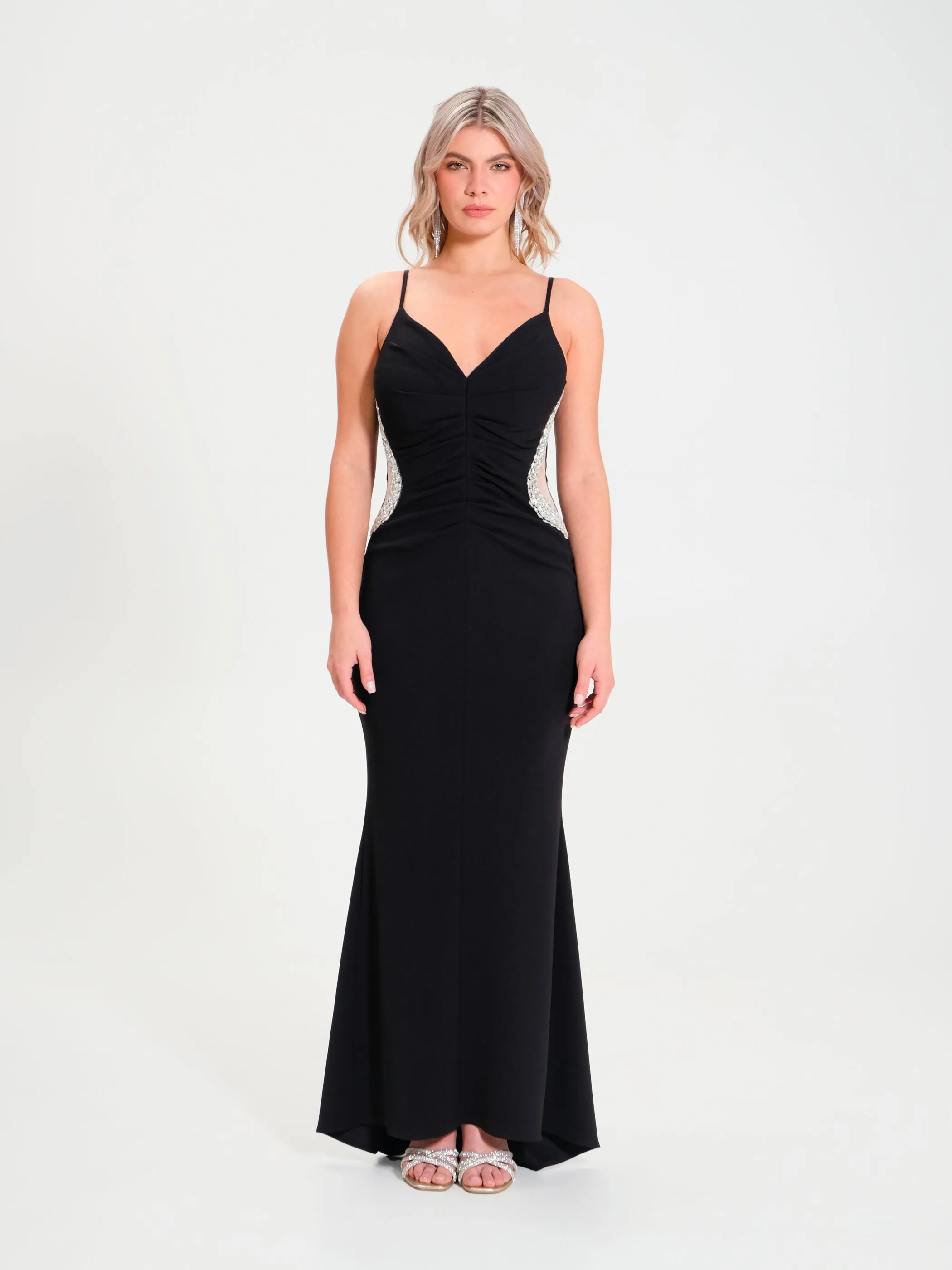 Mermaid Dress with Crystal