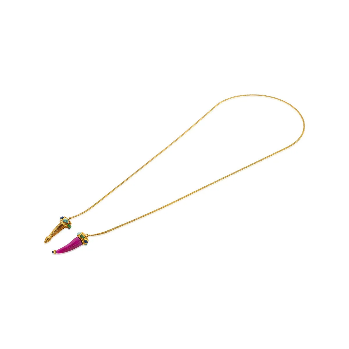 Minimal Horn Lariat