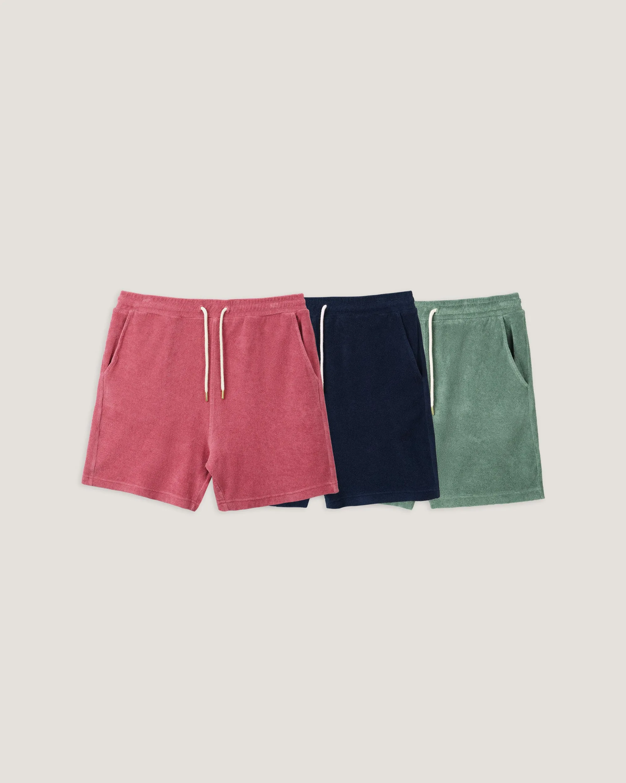 Pierino - Cranberry - Terry Cloth
