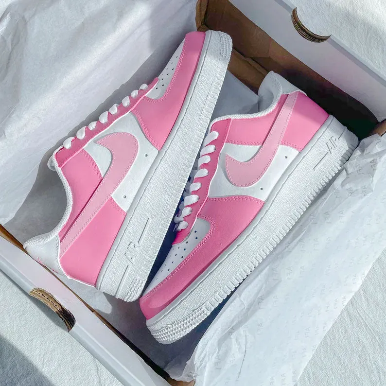 Pink Art Custom Air Force 1