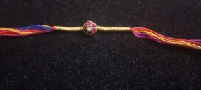 Red Flower  Rakhi