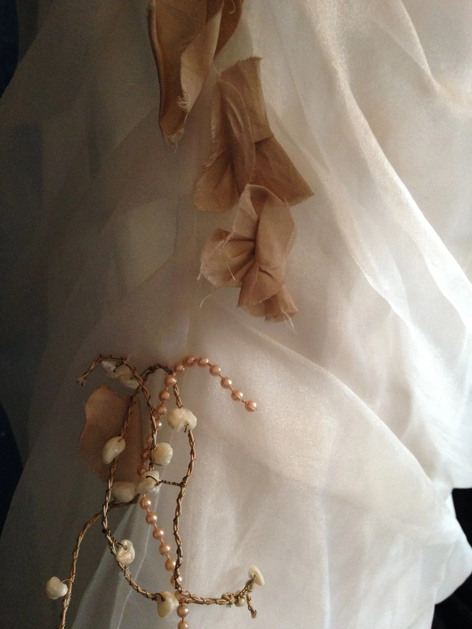 Rembo styling 'Froline' vintage organza halterneck & soft mermaid skirt