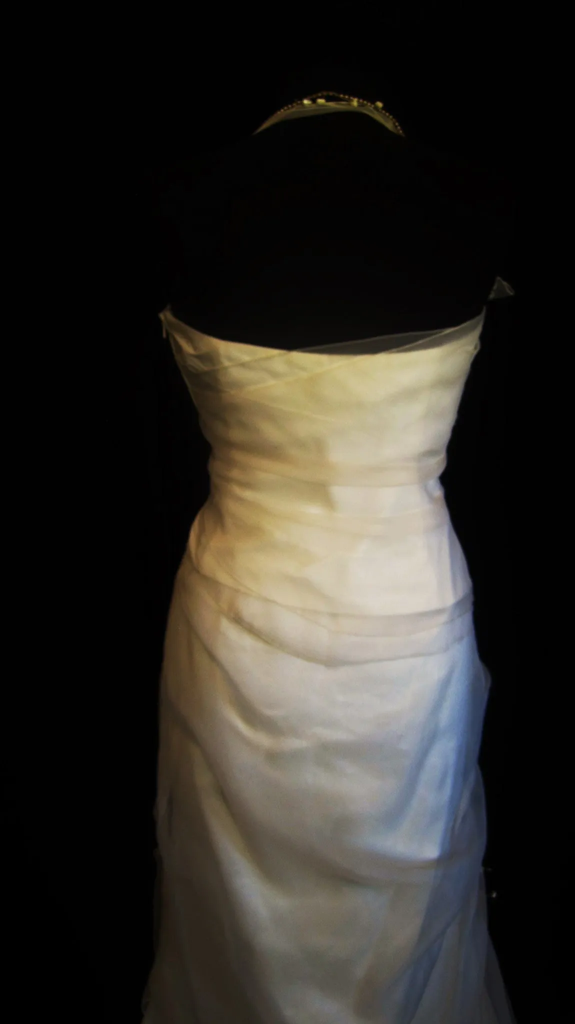 Rembo styling 'Froline' vintage organza halterneck & soft mermaid skirt