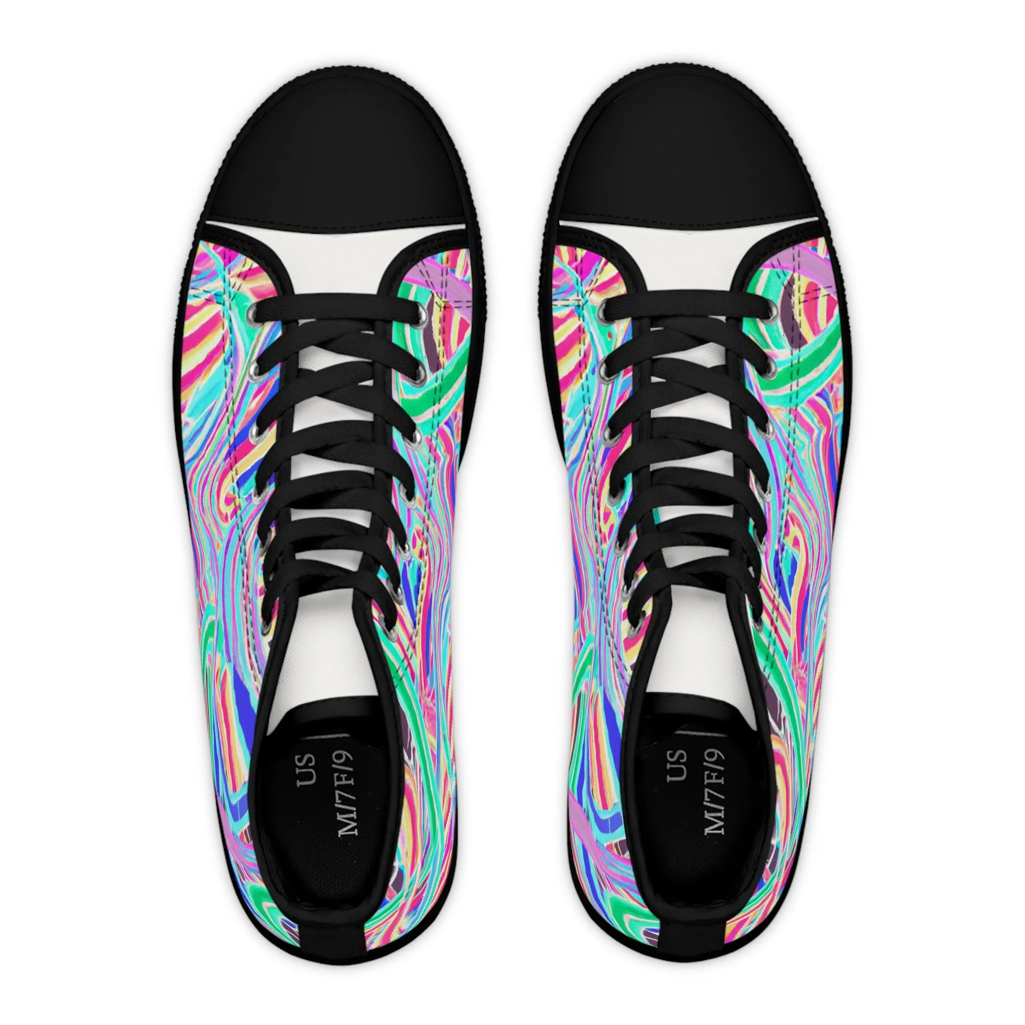 Sparkleboots. - high top