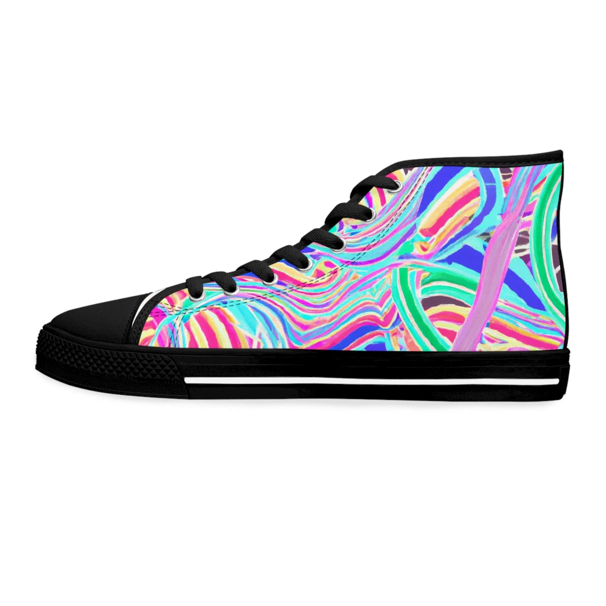 Sparkleboots. - high top