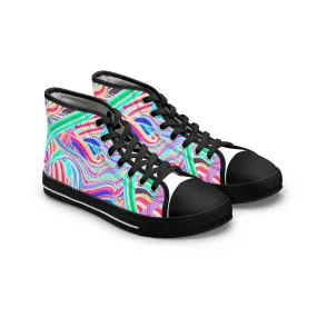 Sparkleboots. - high top