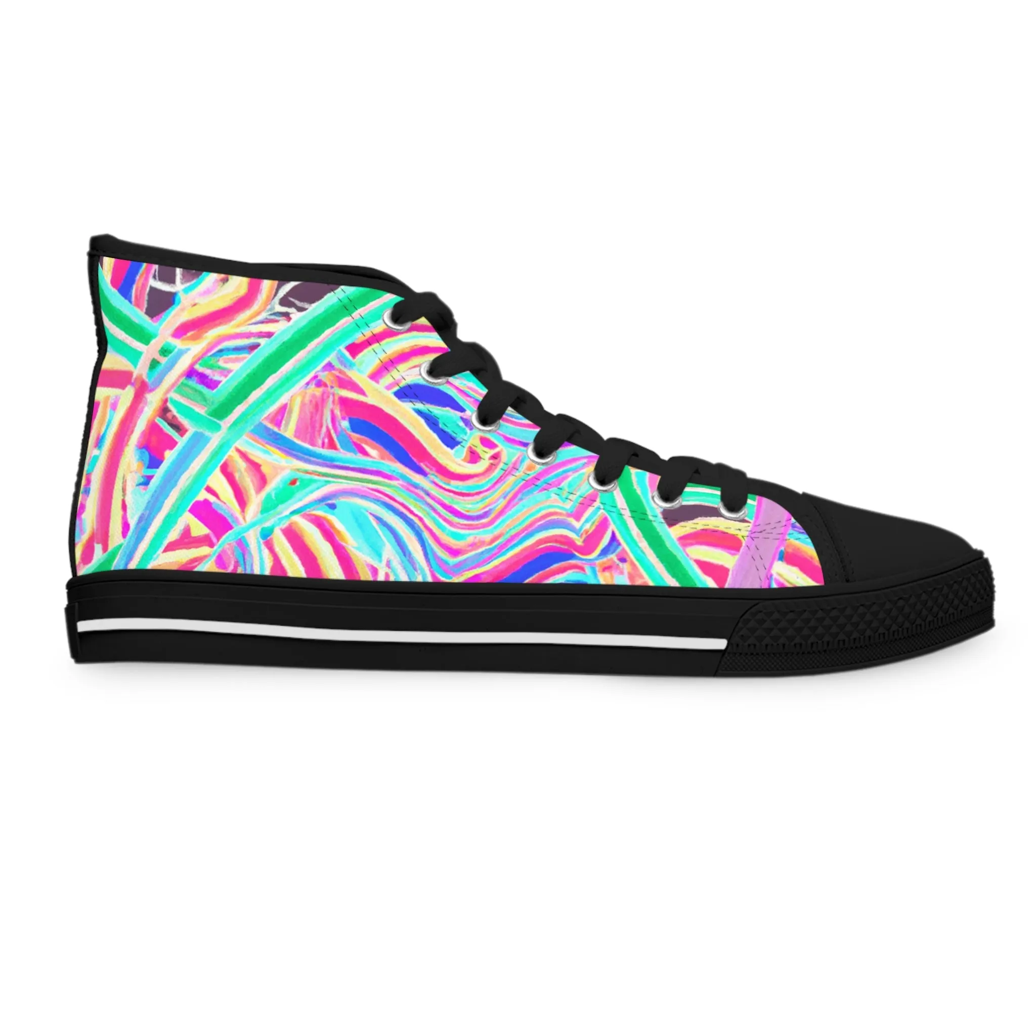 Sparkleboots. - high top