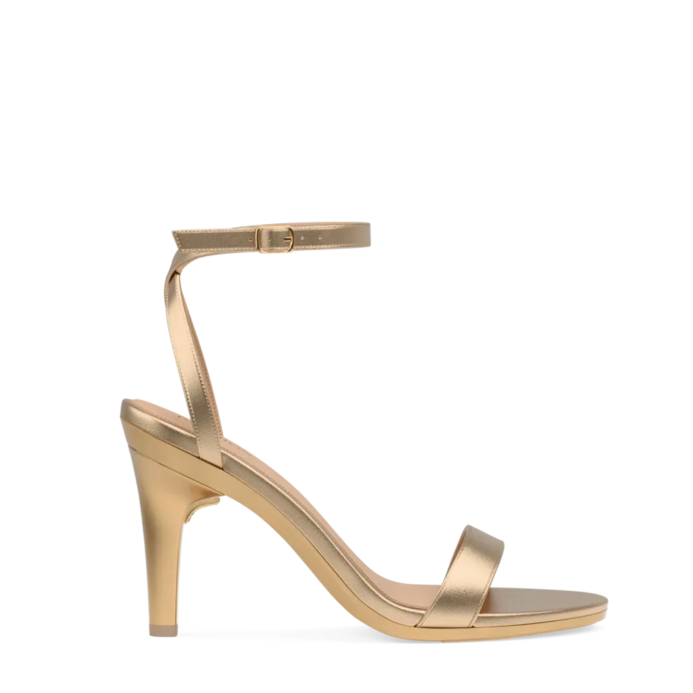 The Brenna - Matte Gold 4 Stiletto