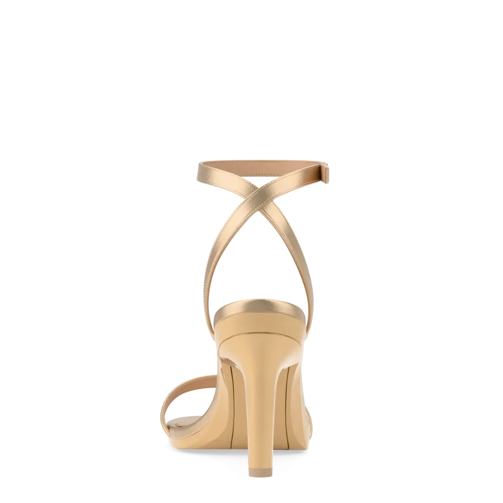 The Brenna - Matte Gold 4 Stiletto