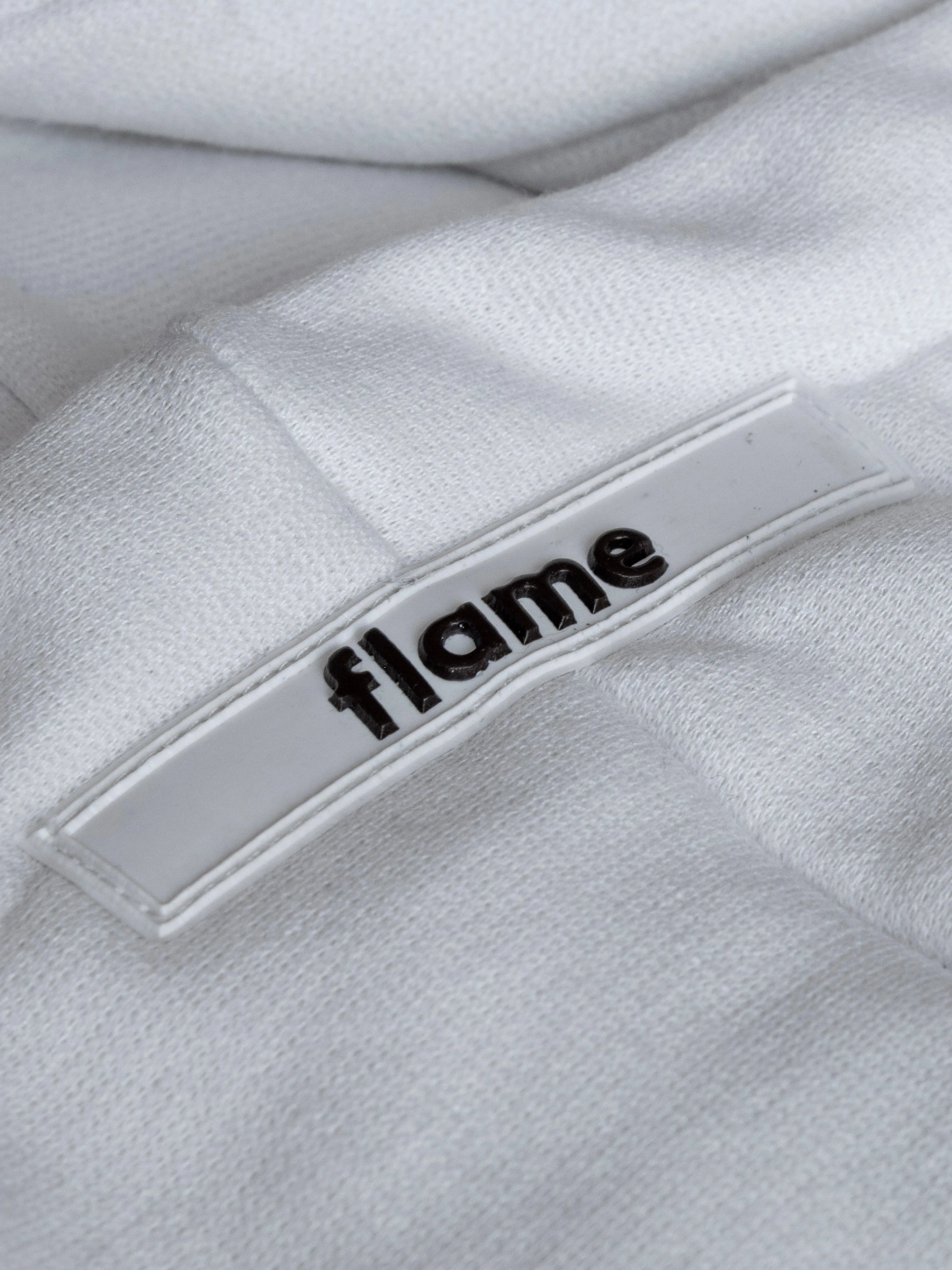 White Oversized Hoodie - Minimal