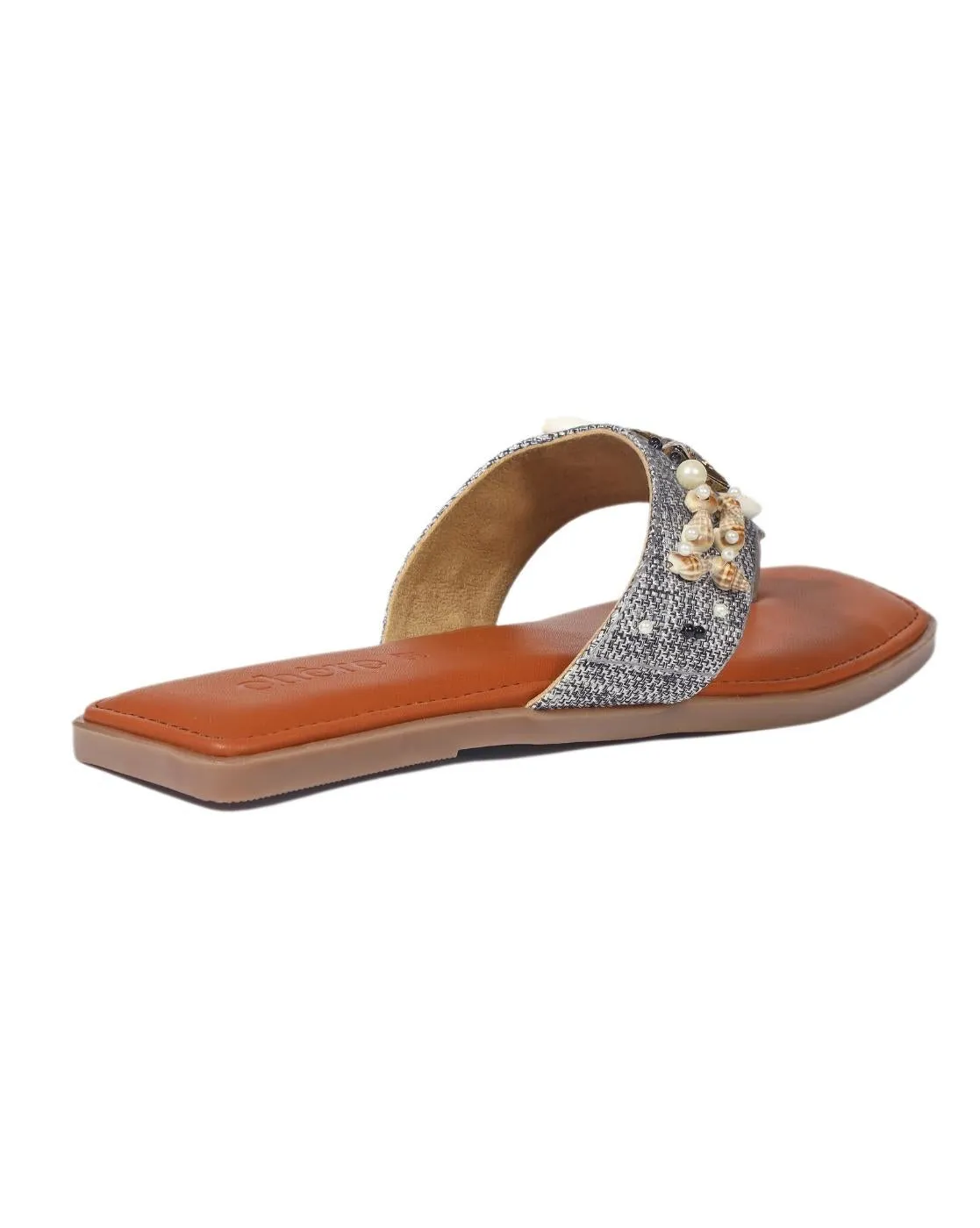 Women's Brown Sea Shell Vacay Flats